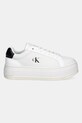 Calvin Klein Jeans sneakersy BOLD FLATF LOW LACE MG YW0YW01766 biały SS25