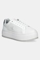 Кросівки Calvin Klein Jeans BOLD FLATF LOW LACE MG синтетичний білий YW0YW01766