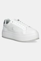 Calvin Klein Jeans sneakersy BOLD FLATF LOW LACE MG syntetyczny biały YW0YW01766