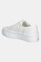 Boty Tenisky Calvin Klein Jeans VULC FLATFORM LOW CV MG YW0YW01763 bílá