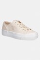 Calvin Klein Jeans VULC FLATFORM LOW CV MG tenisówki damskie beżowy YW0YW01763