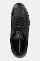 Кожаные кроссовки Calvin Klein Jeans LOW PROFILE RUNNER чёрный YW0YW01751