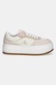Calvin Klein Jeans sneakers BOLD FLATF LOW LACE MIX YW0YW01742 bej SS25