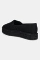 Παπούτσια Εσπαντρίγιες Calvin Klein Jeans FLATFORM ESPADRILLE MG/HDW YW0YW01737 μαύρο
