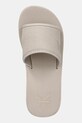 Шльопанці Calvin Klein Jeans BEACH WEDGE SLIDE CANVAS бежевий YW0YW01725