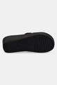 Šlapky Calvin Klein Jeans BEACH WEDGE SLIDE CANVAS YW0YW01725 čierna