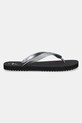 Žabky Calvin Klein Jeans BEACH SANDAL MONOLOGO TPU YW0YW01719 stříbrná SS25
