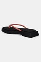 Obuv Šľapky Calvin Klein Jeans SQ LOW WEDGE SANDAL STITCH YW0YW01716 ružová
