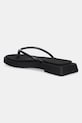 Boty Žabky Calvin Klein Jeans SQ LOW WEDGE SANDAL STITCH YW0YW01716 černá