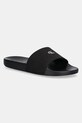 Pantofle Calvin Klein Jeans SLIDE MONOGRAM HARDWARE textilní černá YW0YW01713