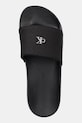 Шльопанці Calvin Klein Jeans SLIDE MONOGRAM HARDWARE чорний YW0YW01713