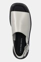 Σανδάλια Calvin Klein Jeans SQ MOLDED SANDAL SLING MG LTH γκρί YW0YW01711