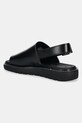 Încălțăminte Calvin Klein Jeans sandale SQ MOLDED SANDAL SLING MG LTH YW0YW01711 negru