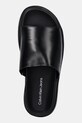 Calvin Klein Jeans klapki FLAT MOLDED SANDAL SLIDE czarny YW0YW01710