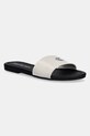 Шлепанцы Calvin Klein Jeans FLAT SANDAL SLIDE MG венский белый YW0YW01697