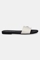 Шлепанцы Calvin Klein Jeans FLAT SANDAL SLIDE MG YW0YW01697 белый SS25