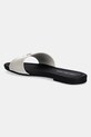 Обувь Шлепанцы Calvin Klein Jeans FLAT SANDAL SLIDE MG YW0YW01697 белый