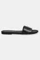 Natikače Calvin Klein Jeans FLAT SANDAL SLIDE MG YW0YW01697 crna SS25