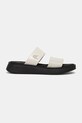 Calvin Klein Jeans klapki SANDAL SLIDE DOUBLE STRAP YW0YW01694 beżowy SS25