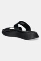 Obuwie Calvin Klein Jeans klapki SANDAL SLIDE DOUBLE STRAP YW0YW01694 czarny