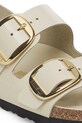 Încălțăminte Birkenstock sandale de piele Milano Big Buckle 1025395 bej