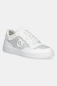 Pinko sneakersy skórzane Mandy płaska biały SS0081.P082.Z1B