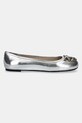 Pinko balerini de piele Gioia SD0295.P049.ZZF argintiu SS25