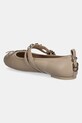 Взуття Шкіряні балетки Pinko Gioia SD0297.P003.I35 бежевий