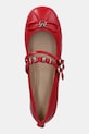 Pinko baleriny skórzane Gioia czerwony SD0297.P003.R30