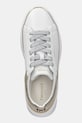 Twinset sneakersy skórzane biały 251TCP042.07049