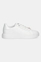Twinset sneakersy skórzane 251TCP01C.00001 biały SS25