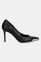 Шкіряні туфлі Versace Jeans Couture 78VA3S50.ZPS62.899 чорний SS25