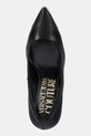 Шкіряні туфлі Versace Jeans Couture чорний 78VA3S50.ZPS62.899