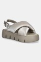 Steve Madden sandale Backtrack platformă bej SM11003784.022