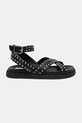 Kožené sandály Steve Madden My Bestie-S SM11003786.032 černá SS25