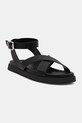 Шкіряні сандалі Steve Madden My Bestie віденський чорний SM11003787.017
