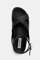 Шкіряні сандалі Steve Madden My Bestie чорний SM11003787.017