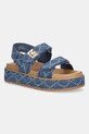 Сандалі Steve Madden Bigmona платформа блакитний SM11003034.467