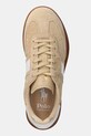 Кожаные кроссовки Polo Ralph Lauren HTR Aera бежевый 804956688