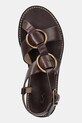 Polo Ralph Lauren sandały skórzane Ring brązowy 818923266