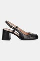 Love Moschino czółenka skórzane JA10107G1MIA0000 czarny SS25
