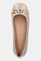 Кожени балеринки Love Moschino бежов JA11011G1MII0601