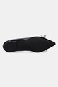 Love Moschino balerini de piele JA11031G1MIH100A negru