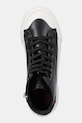 Love Moschino scarpe da ginnastica in pelle nero JA15022G1MIA0000