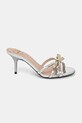 Шлепанцы Love Moschino JA28036G1MJE190A серебрянный SS25