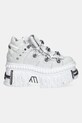 VETEMENTS sneakers in camoscio Fire Platform UA66SN100W bianco SS25