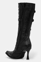Обувки Кожени ботуши VETEMENTS Biker Boots WA66BO110B черен