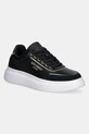 Just Cavalli sneakers din piele platformă negru 78RA3SB2ZPA87PL9