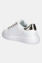 Încălțăminte Just Cavalli sneakers din piele 78RA3SB1ZPA86QA9 alb