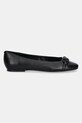 Dkny baleriny skórzane Davilla K1594112.BLK czarny SS25